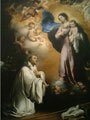 Vision of St Bernard.Murillo.Museo del Prado.Madrid.