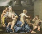 Alegora de la Caridad.Blancahrd.1633.Louvre Museum.Paris.