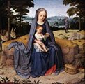 The Rest on the Flight into Egypt. DAVID, Gerard.1510.National Gallery of Art, Washington