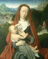 The Rest on the Flight into Egypt. Gerard David.1490.Gemaldegalerie.Berlin.